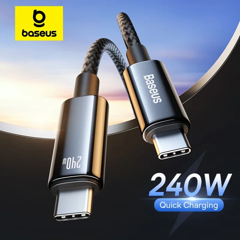 USB-C na USB-C kabel, 240W Super brzo punjenje
